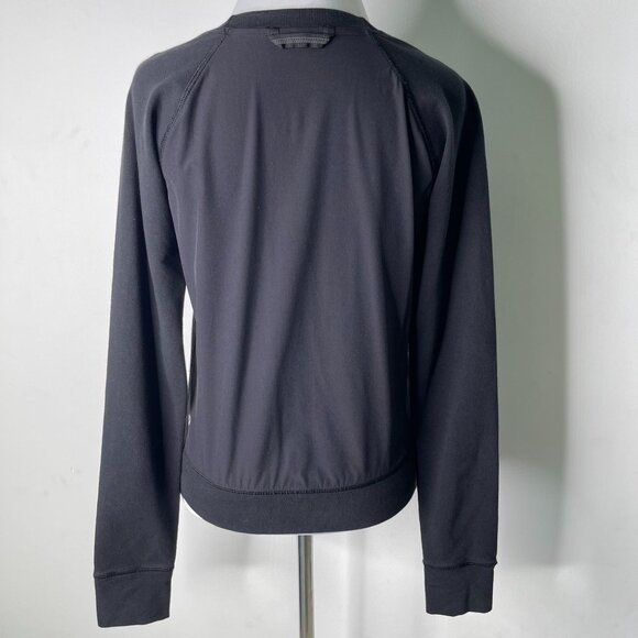 Lululemon Women's Black Voyage Pullover Crewneck Long Sleeve T-Shirt Size 4 - Picture 5 of 9